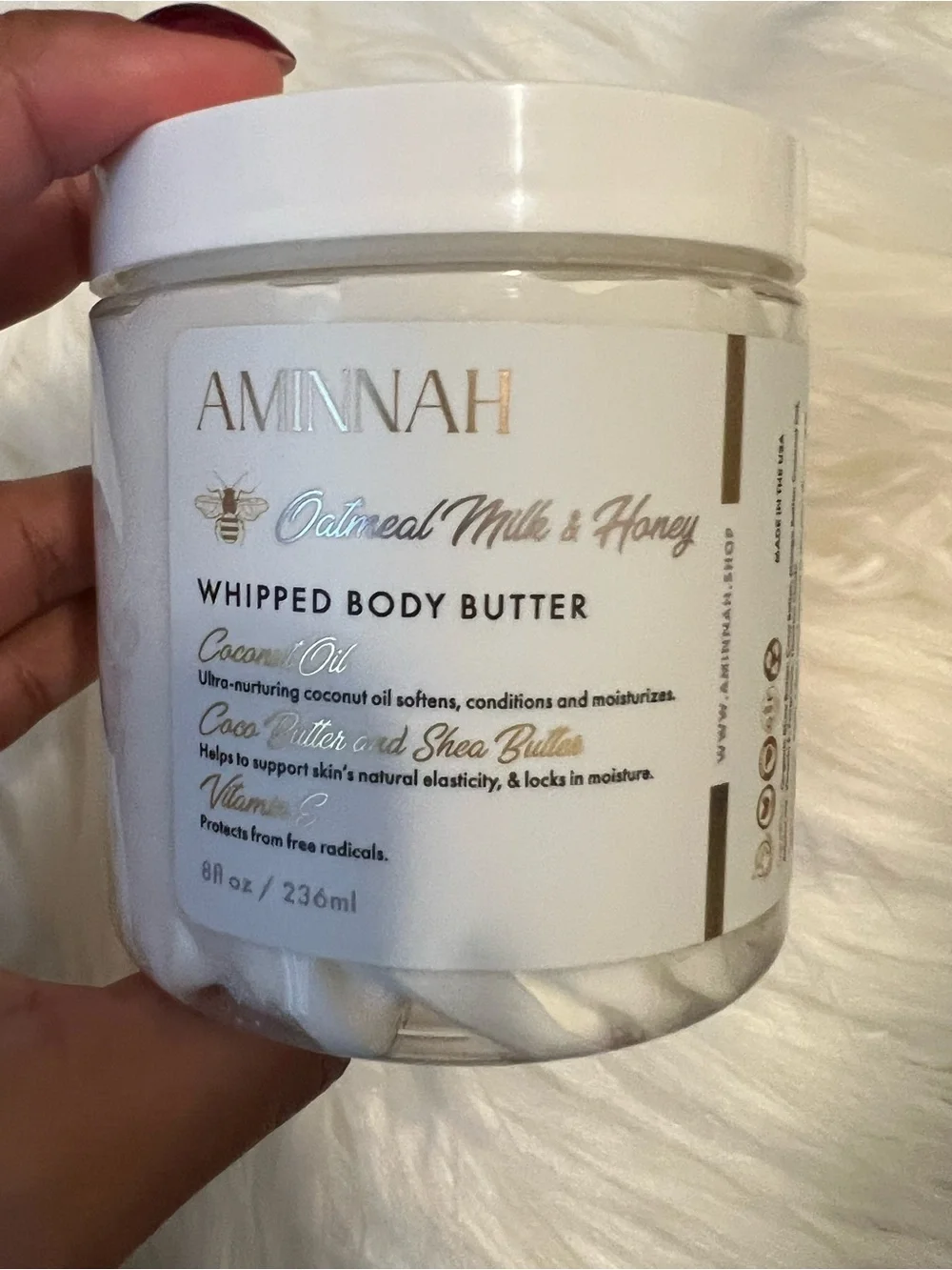 Aminnah nwt oatmeal